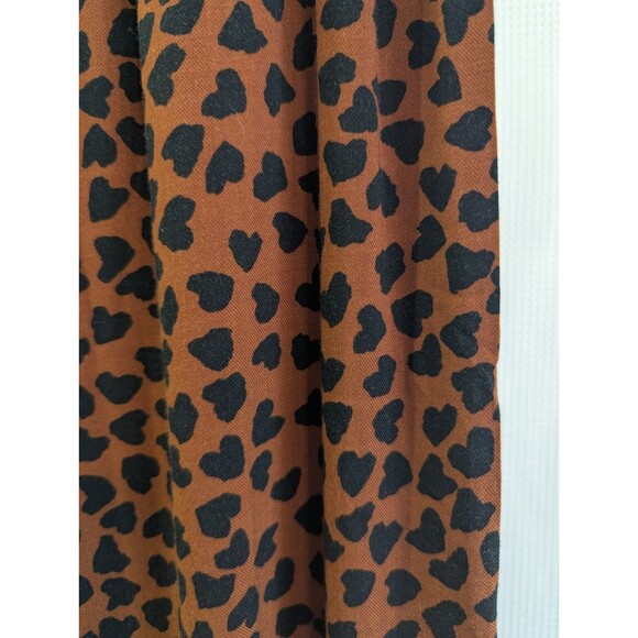 P.J. Salvage Cheetah Jogger Pants Rayon Elastic Waist Drawstring Animal (E12) - Picture 5 of 7
